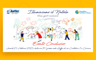 Illuminiamo il Natale 2022 - evento conclusivo presso sede Anffas Massa Carrara