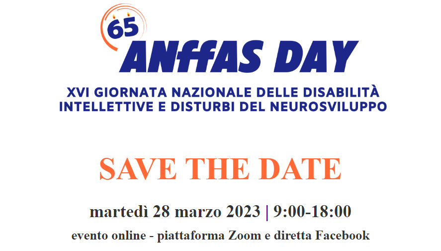 Anffas Nazionale Save the Date