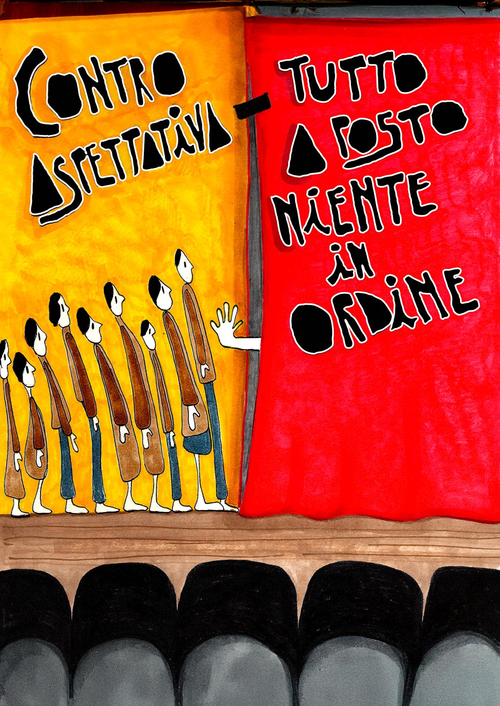 Contro Aspettativa, tutto a posto niente in ordine - Evento teatrale di Anffas Onlus Massa Carrara - Teatro Animosi, Carrara